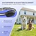 AOZOOM Electric Dog Fence System for 2 Dogs, 2 Water Resistant Collar Receiver, Underground/Aboveground Wired Pet Containment System with Adjustable Static/Tone Correction for Small Medium Large Dogs