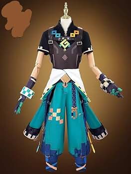 Amazon.co.jp: [XXWTT] 原神 キィニチ コスプレ衣装 舞台服