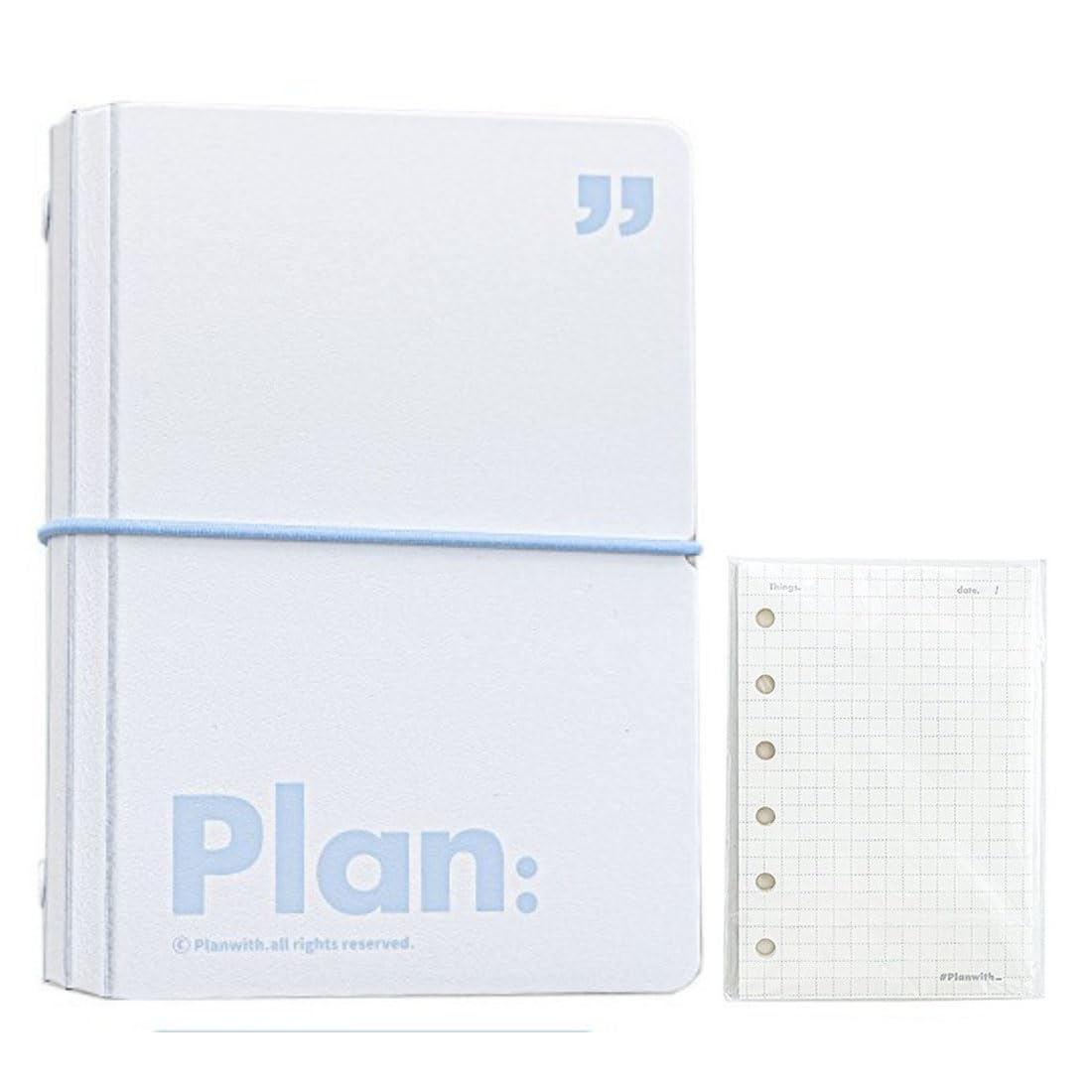 Amazon.co.jp: メモ帳 a7 ルーズリーフ ファイルバインダー