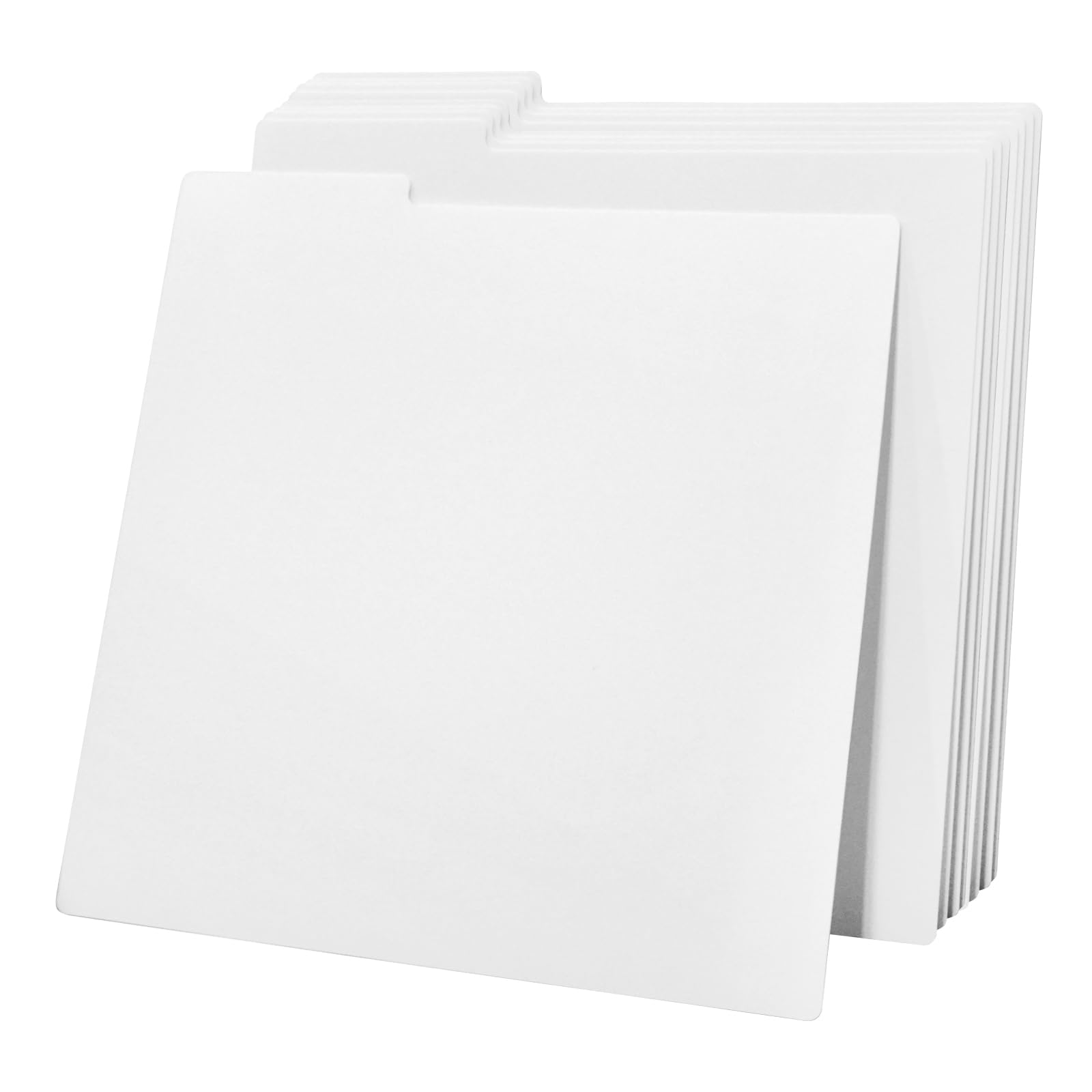 sdroceRyaM Divisores de discos de 12.9 pulgadas, 30 divisores de plástico de doble cara con pestaña de categoría, guías de discos de vinilo para LP, caja de álbum, organizador de estantería