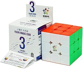مكعب روبيك (3x3، أسود)، للشباب