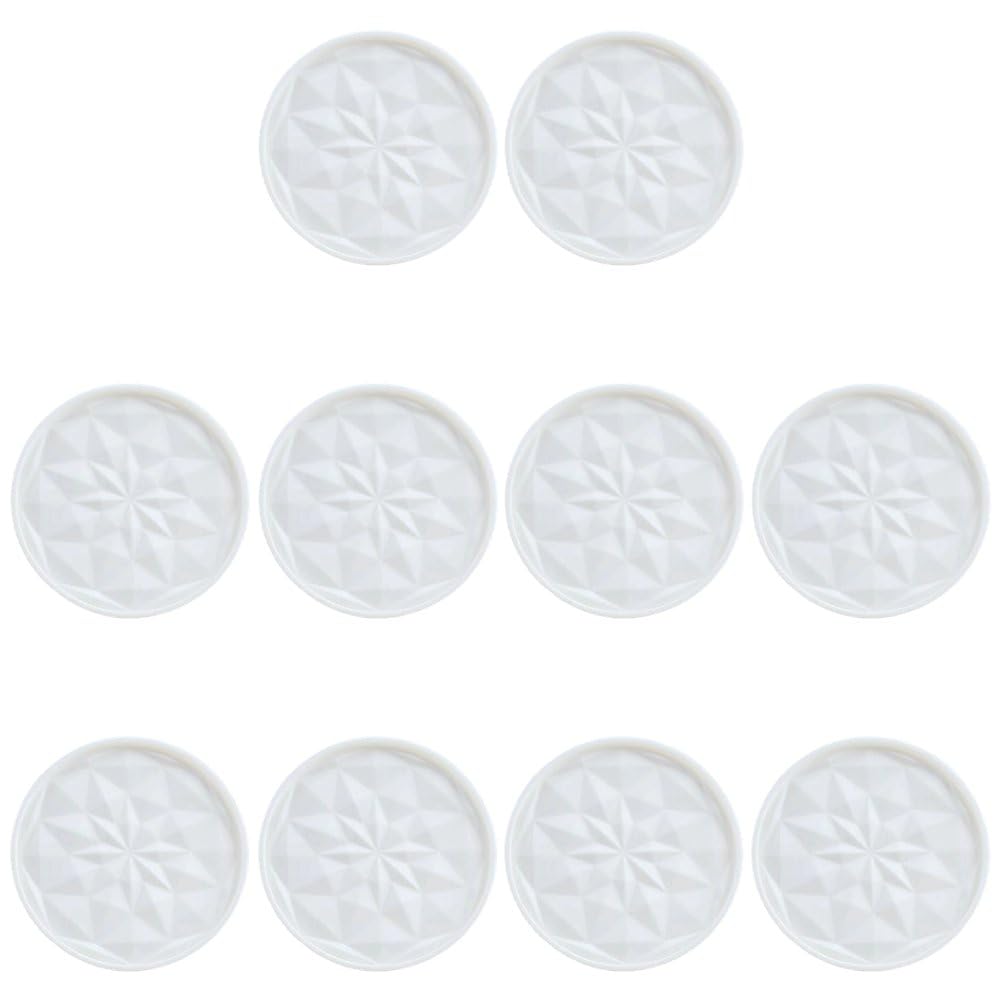 Évitez les taches avec les sous-verres ronds en silicone antidérapants Sanfly
