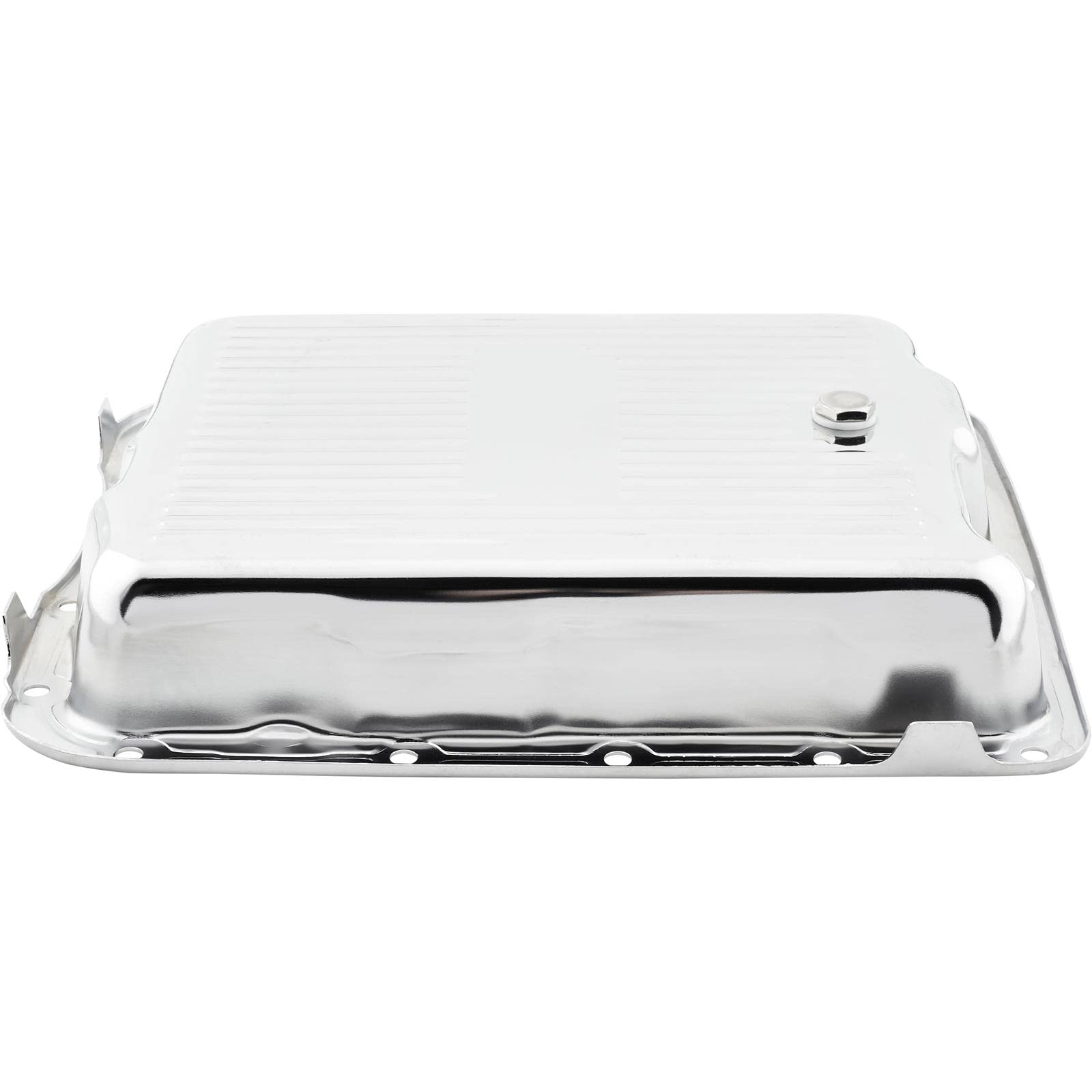 GM 700r4 4l60e - Chrome Transmission Pan Stock Capacity :: Assault