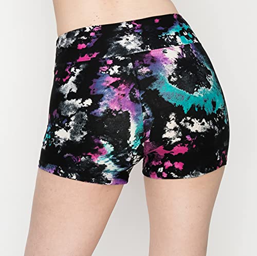 Image of ALWAYS Yoga Shorts for Women - High Waisted Workout Biker Shorts for Yoga, Running & Under Dress Anti-Chafing Comfort