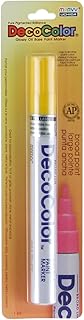 Uchida 300-C-5 Marvy Deco Color Broad Point Paint Marker, Yellow