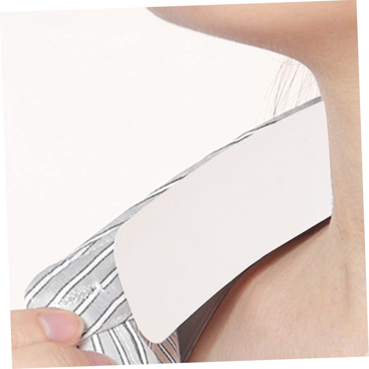 WOFASHPURET Sweat Absorbent Patch for Hat Collar Armpits Breathable Portable Anti-wear Adhesive Liner