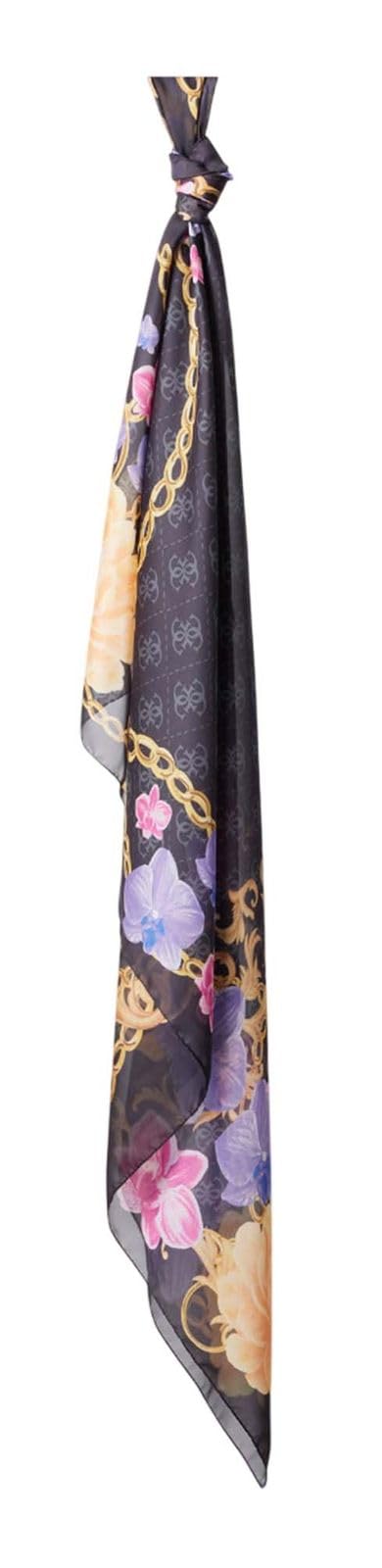 GUESS Foulard 120x120 Black Multi