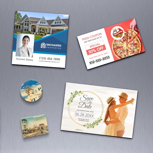Imanes personalizables rectangulares 4x6 100 unidades miniatura 6