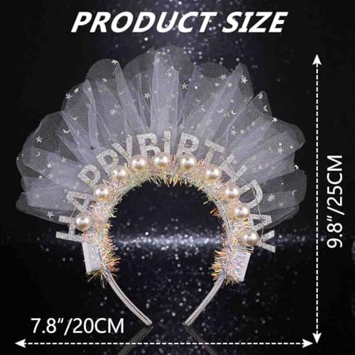 Consejos y comparativas para Comprar Diadema brillantes perlas que puedes comprar esta semana. 24 Imagen adicional