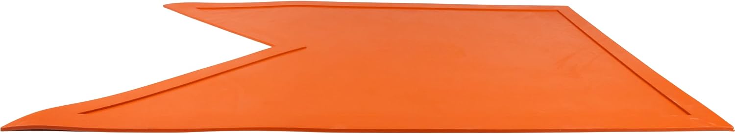 TAG Softball Home Plate Extension, Orange, 1 Count