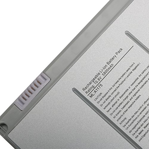 Laptop Battery for Apple MacBook Pro 15 inch A1175 A1211 A1226 A1260 A1150 2006 2007 2008 Version Laptop Battery 10.8V 5800Mah