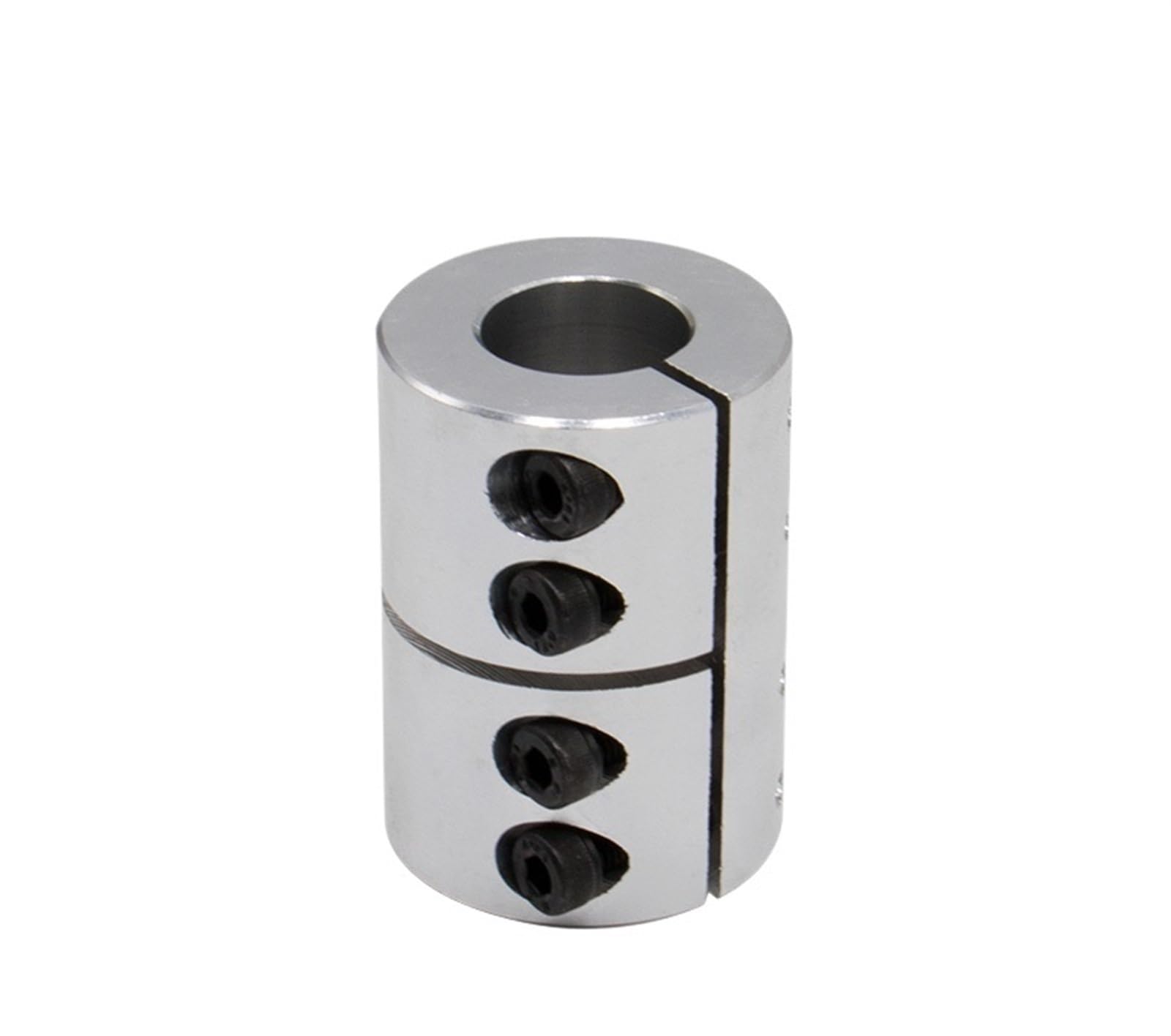 Rigid coupling,Stainless steel rigid coupling 1pcs D40L50 Aluminum Alloy Rigid Coupling High Precision Shaft Rod Coupler Clutch for CNC Stepper Motor Carving Machine Screw(10mm to 14mm)