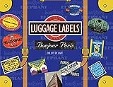 Bonjour Paris Luggage Labels (Travel Stickers)
