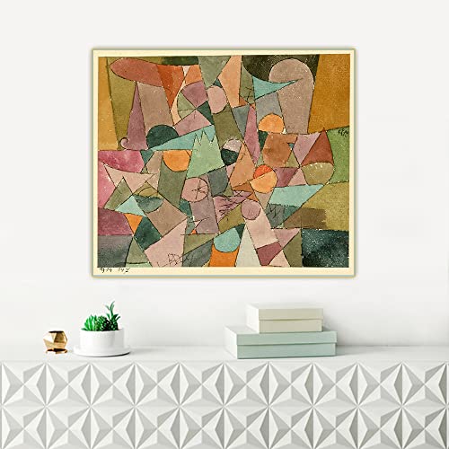 Kit peinture diamant 5D Paul Klee broderie strass complète décoration murale 30x40 cm