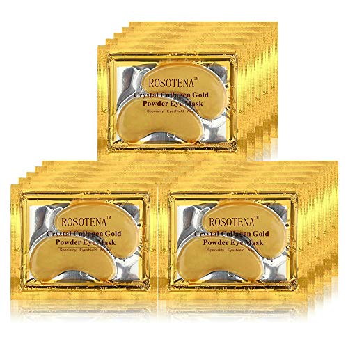 Máscara para los ojos, 15 pares Eye Mask, Máscaras antiarrugas para los ojos, Eye Mask con colágeno y sérum para las ojeras  reduce las bolsas bajo los ojos, efecto lifting