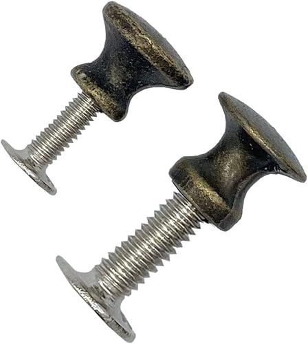 Miniatura 4 de 40 manijas de cajón de gabinete vintage de dos tamaños, estilo vintage, para caja de regalo, cajón, joyero, armario, manija con tornillos de montaje