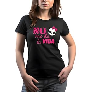 Los Eventos de la Tata – Camisetas Divertidas para Mujer – No me da la Vida- Camisetas Originales