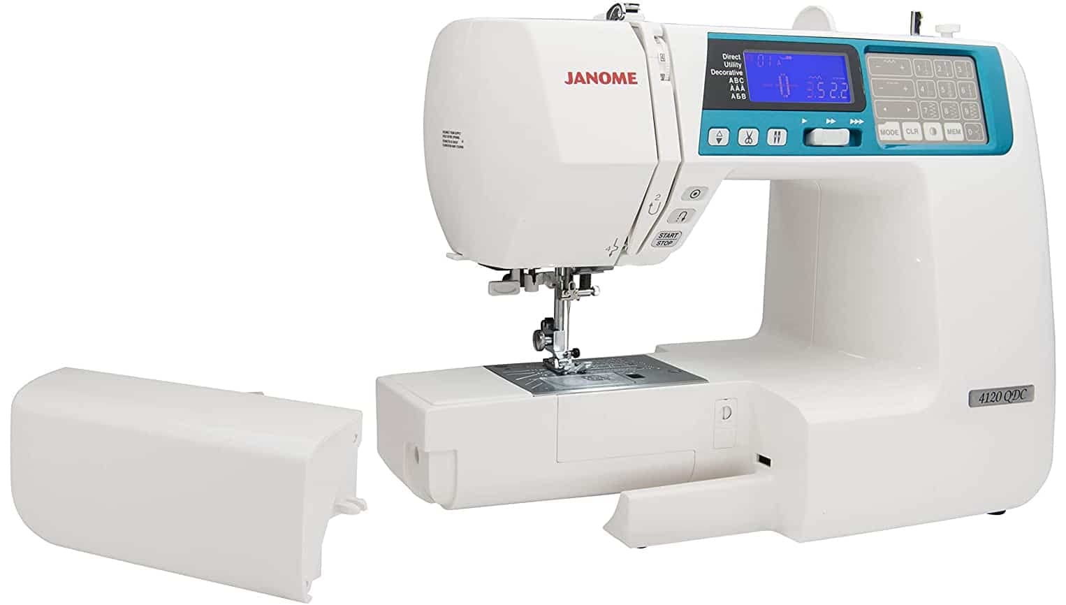 Janome 4120QDC Computerized Sewing Machine (New 2020 Tan Color) w/Hard