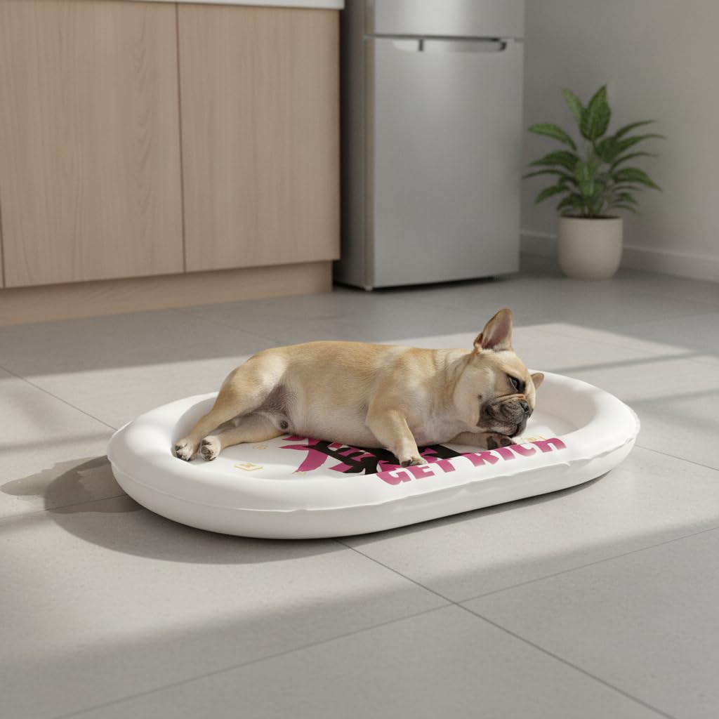 Tapis Rafraîchissant pour, Ovale Fortune, M | Matériau plastique, Tapis fraîcheur, Journées ensoleillées, Pour les amis s bêtes