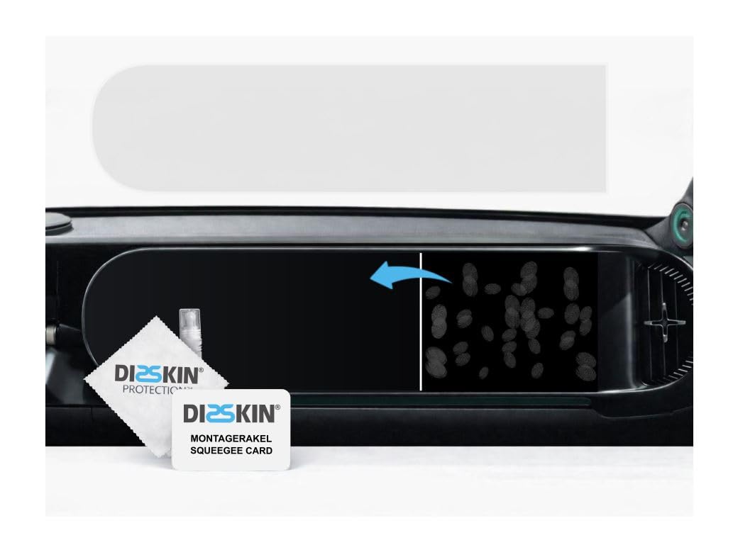 DISSKIN® Anti-Fingerprint Displayschutzfolie für Smart #5, Selbstheilend, Matt, Anti-Fingerprint, Antibakteriell, Entspiegelnd, Schutzfolie, Displayschutz 1-teilig