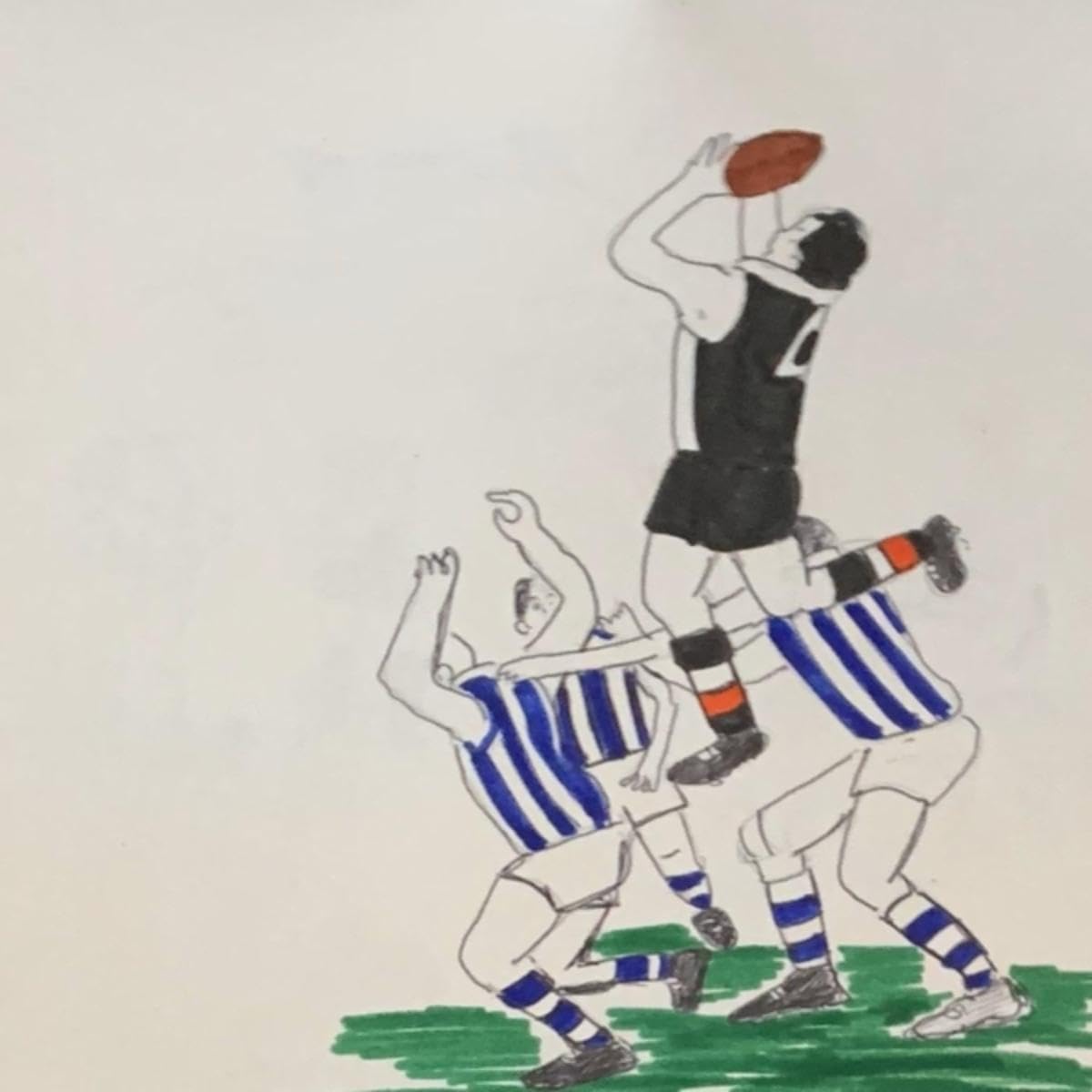 Dave Warner and the Scoring Flank