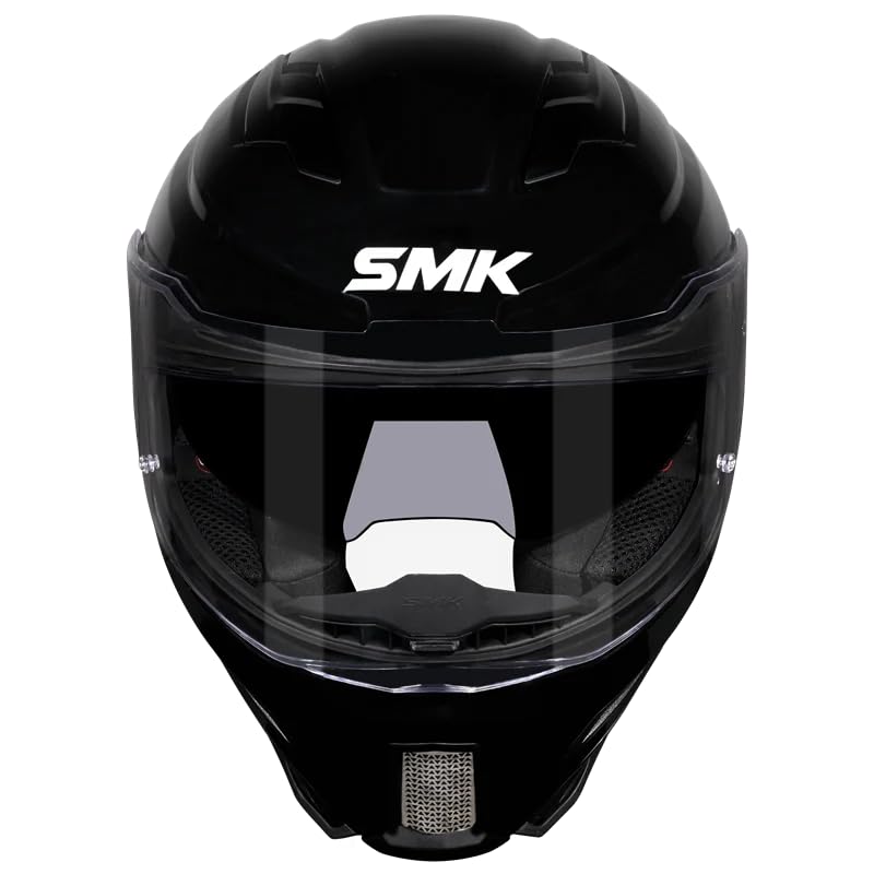Image of SMK Agnar Full Face Helmet, Dual Visor, Clear Pinlock 70 Ready, ISI , Dot & Ece 22.06 Certified