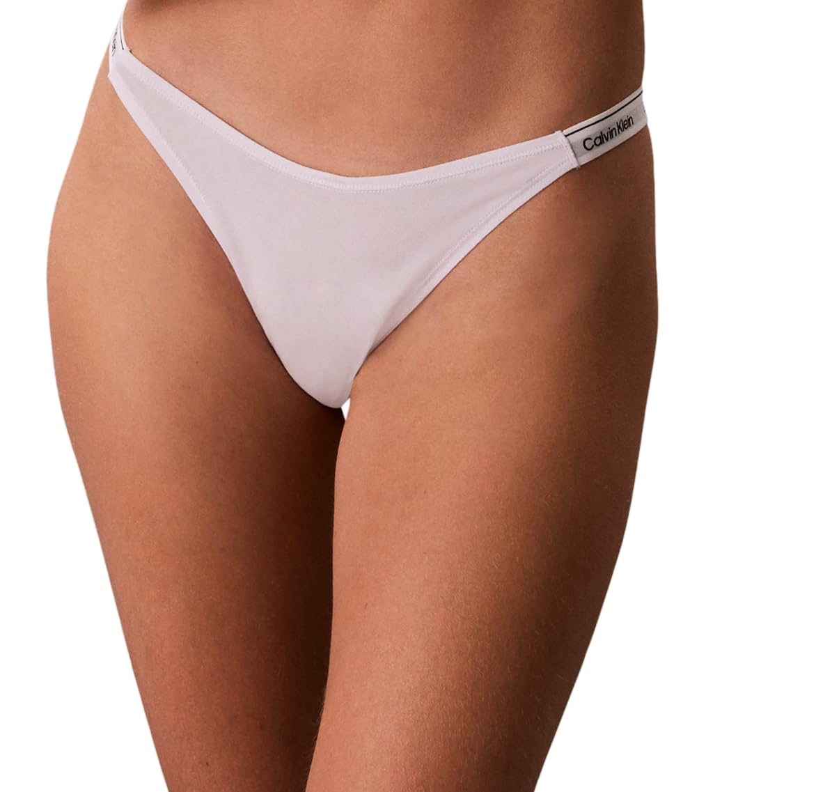 Calvin Klein Women DIPPED STRING THONG PURPLE (Frosty Lilac) XS