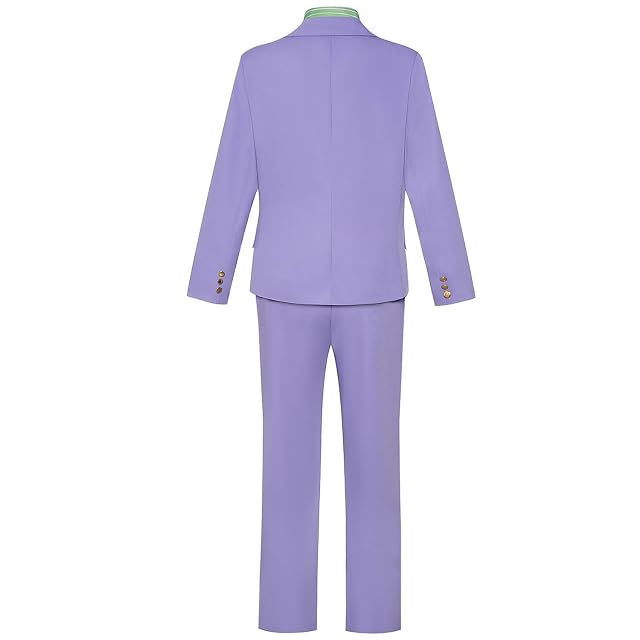 Foto 4 de 7 de bbganlian Anime JoJo's Bizarre Adventure Kira Yoshikage Disfraz de cosplay Juego de Roles Uniforme Conjunto…