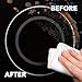 Weiman Daily Cooktop Cleaner with Microfiber Cloth Included for Glass Ceramic and Induction Cook Tops, 22oz