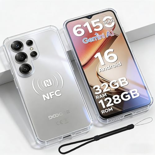 For DOOGEE Note56X/Note56X Pro �P�[�X �J�o�[ �N���A �ی�J�o�[ �yHASADEDE�z �w��h�~ TPU�f�� �_�炩����G�� �X�N���[�� & �J�����ی� �����h�~ �ϏՌ� �y�E���^ ���ϖh�~ �C�菝�h�~ (�N���A)