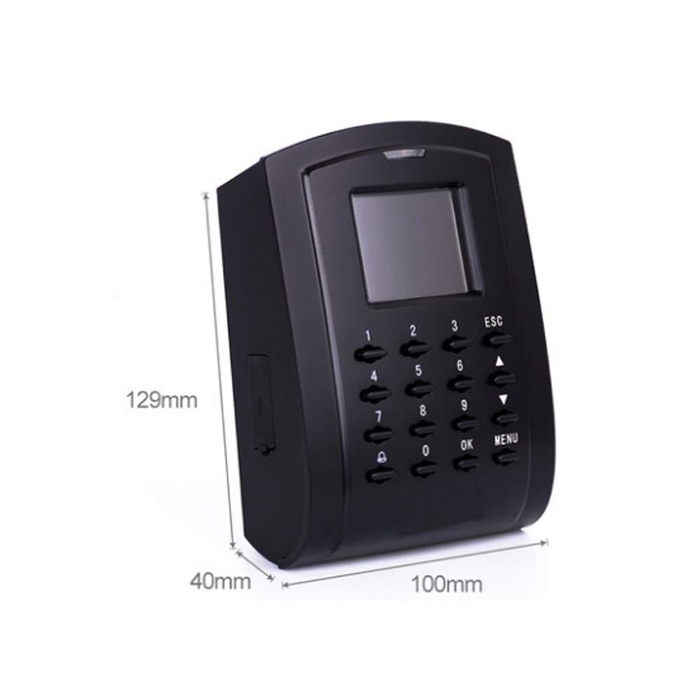 Horloge de pointage Fréquentation carte machine avec système indépendant RFID Card et ADMS Fonction avec sécurité renforcée