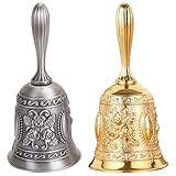 Sonnette de cuisine – fabriquée en [matériau manquant], cette sonnette manuelle est pratique et d'une finition soignée. résistante à l'usure, elle est très pratique pour appeler les clients