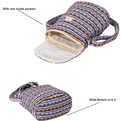 Image of Satchel Saddle Pocket Swing pack Bag Collection Messenger Shoulder Bag Travel Purse Wallet