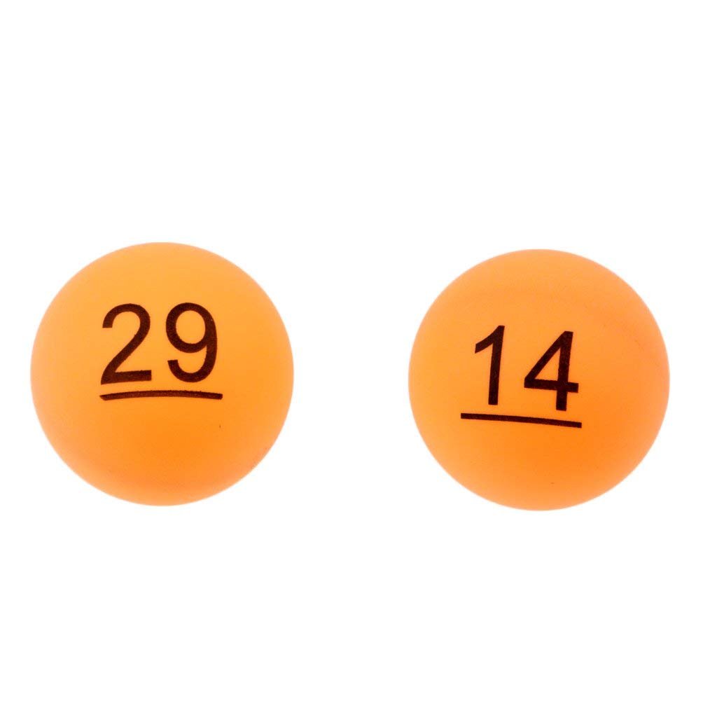 Ping Pong Balls 50 Unidades Lotería Bingo Juego