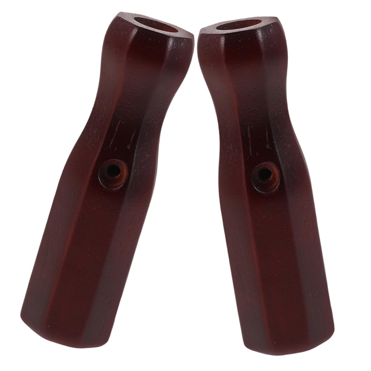 BESPORTBLE 2Pcs Wooden Foosball Table Handle Grips Durable Solid Handles for Soccer Machine Easy Assembly Accessories for and Indoor Fun