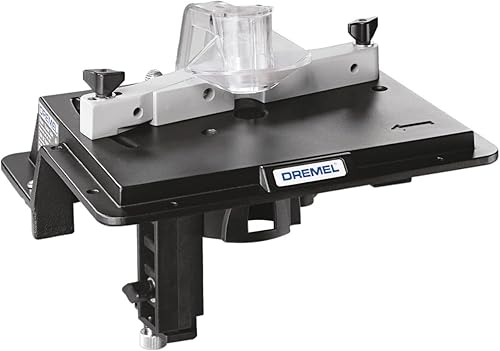 Dremel 231 - Moldeador portátil de herramientas rotativas y mesa de enrutador accesorio de carpintería perfecto para lijar dar forma y recortar