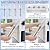 Mysora 4 Pack Water Filter Replacement Compatible with Bluevua RO100ROPOT, Water Filters Set, 1 PP, 1 CTO, 1 RO, 1 PCF, Improved Drink Quality, Easy to Replace for Household Daily Use