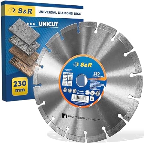 S&R Diamond Cutting Disc for Universal Use Cover
