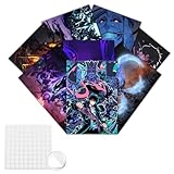 Babymiu Modern Anime Wall Poster 8-Pack 11.5 x 16.5 INCH.Anime Gifts Merch Party Supplies Unframed Version HD Printing Poster for Kids Room Club Wall Art Decor