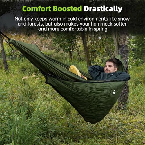 Image of Camping Hammock Underquilt - Full Length Lightweight Warm Quilt
