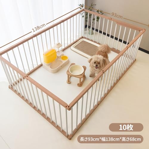 Essgudo ペット用フェンス 犬 ゲージ 小型犬 サークル 室内 ペットサークル 室内用ドッグゲート の商品画像 2