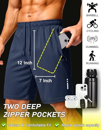 Short de course anti-irritation à séchage rapide pour homme