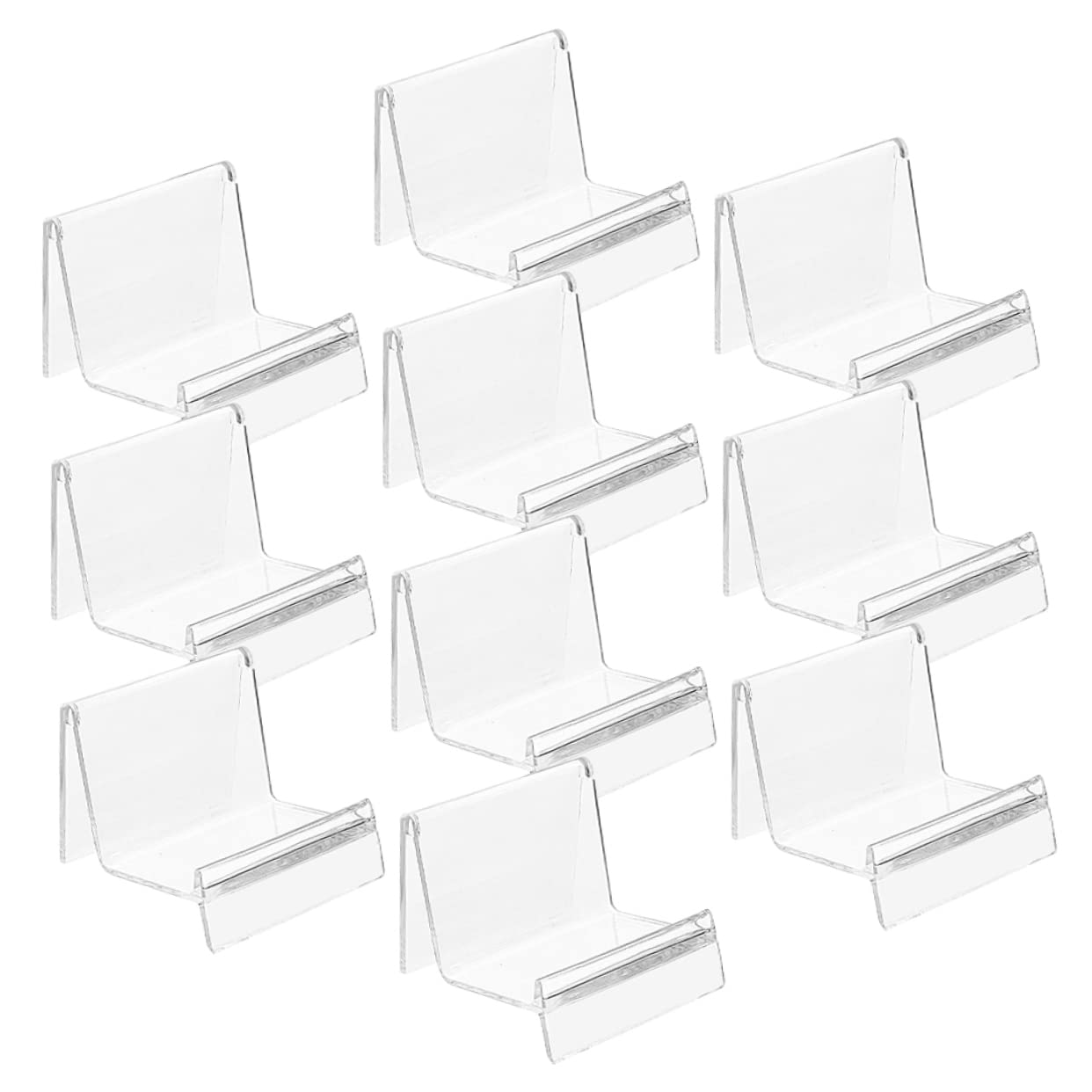 Expositor 10 de Transparente Carteras Ps de Sobremesa Piezas