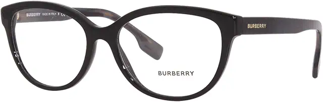 Lunettes de vue Burberry BE 2357 3980 Esme Black - Monture 54/16/140