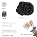 Piowet Cat Balcony Net Cat Netting Balcony Rail Net Cat PET Balcony Anti Fall Netting Cat Fence Nets Transparent Nylon Pet Mesh Fence Anti Fall Netting for Balcony Window Stairs (10 * 20ft, Black)