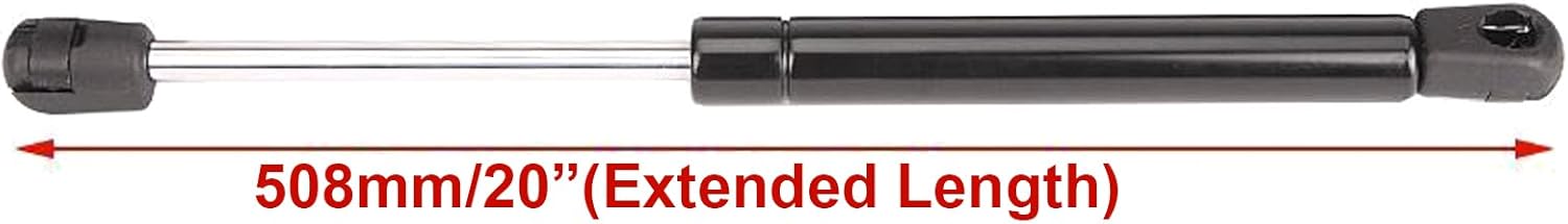 x xotic tech Front Hood Support Lips Struts Compatible with Jeep Renegade 2015-up Heavy Duty (2pcs) No-Drill Bolt-on Gas Dampers Springs Kit