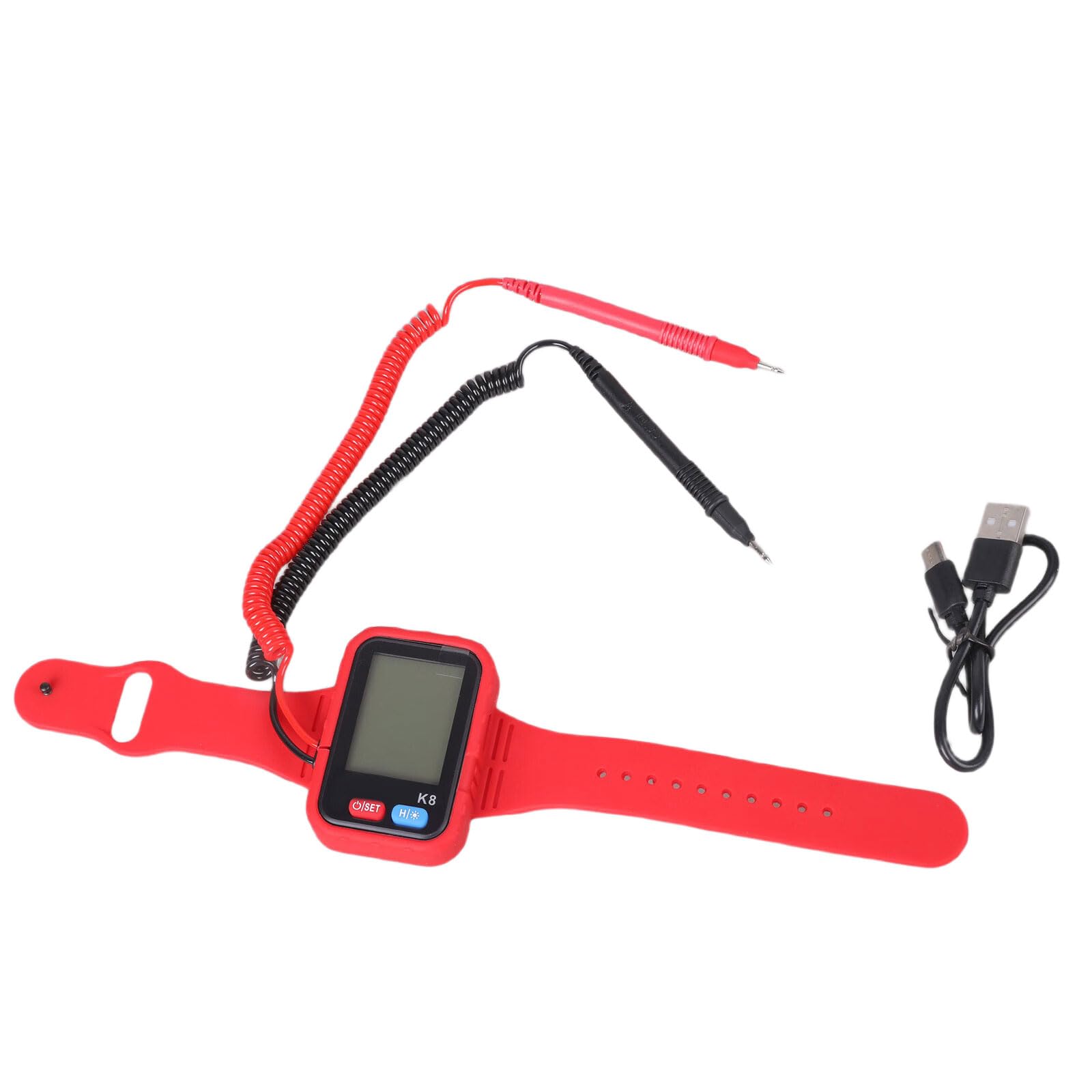 Tsophreniq Light Multifunction Digital Multimete Truerms Handheld High Precisions Tester Ncv Votage Current Resistance Voltages Tester Multimeter