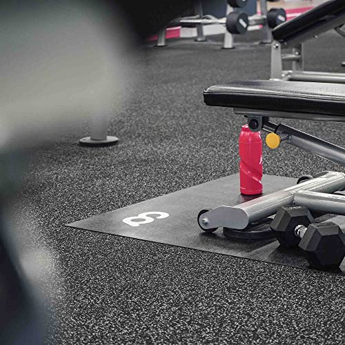 Cyclingdeal Bike Bicycle Trainer Floor Mat - 3' X 7' (High Density) - Compatible With Indoor Indoor Bikes - Floor Thick Mats For Exercise Equipment - Gym Flooring-Treadmill(92 Cm X 214 Cm) #TOP7