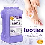 SPA REDI - Exfoliating Scrub Pumice Gel, Lavender and Wildflower, 128 Oz - Manicure, Pedicure and Body Exfoliator Infused with Hyaluronic Acid, Amino Acids, Panthenol and Comfrey Extract