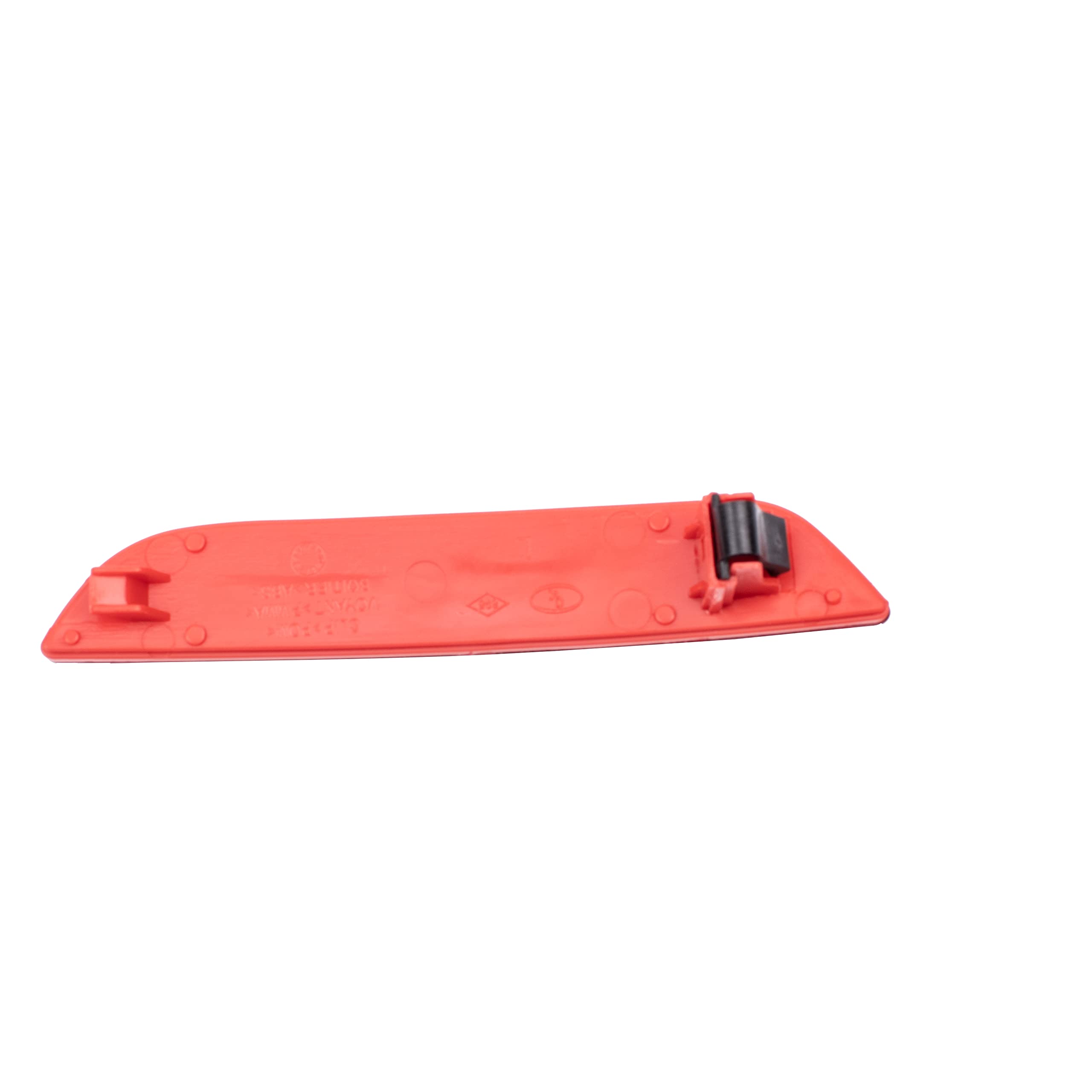 Twowinds - Reflectante Parachoques 265659650R Compatible con Renault Clio 4 (2012-2019) - Parachoques Trasero Izquierdo (Lado Conductor) - Catadióptrico - Reflector Rojo